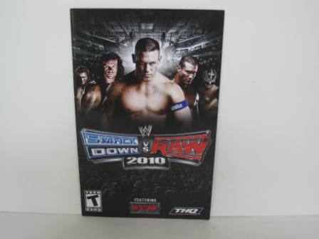 WWE SmackDown! vs. RAW 2010 - PS2 Manual